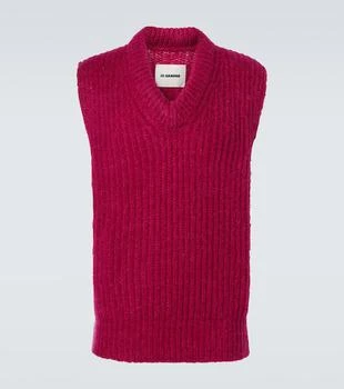 Jil Sander | Mohair and wool sweater vest