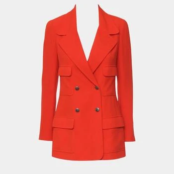Chanel | Chanel Orange Vintage Double-Breasted Jacket M