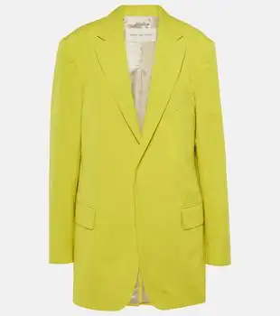Dries Van Noten | Oversized cotton poplin blazer