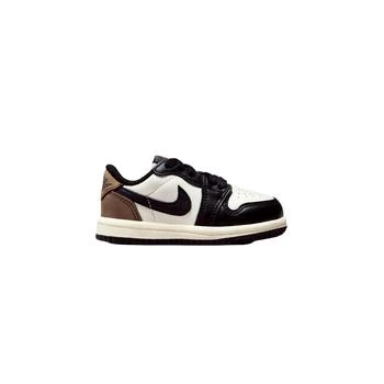 Jordan 1 Retro Low OG Sail/Black-Dark Mocha  FQ5435-102 Toddler