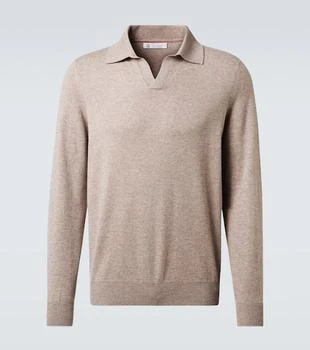 Brunello Cucinelli | Cashmere polo sweater