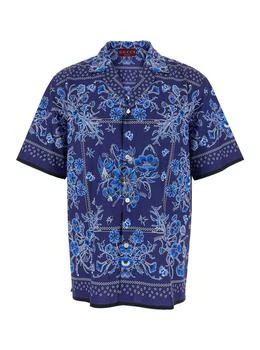 Gucci | Gucci Printed Poplin Bowling Shirt
