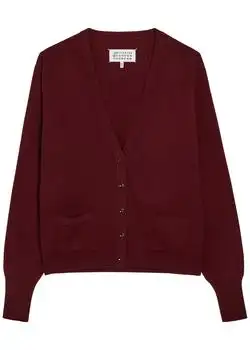 MAISON MARGIELA | V-neck wool cardigan