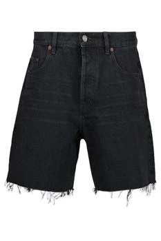 Yves Saint Laurent | Saint Laurent Distressed Denim Bermuda Shorts