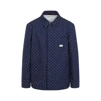 Gucci | Gucci Monogrammed Long-Sleeve Shirt