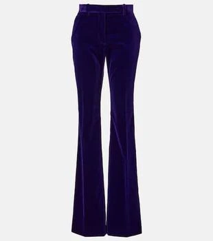 Tom Ford | Cotton velvet flared pants