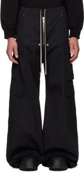 Rick Owens | Black Hollywood Cargobela Cargo Pants