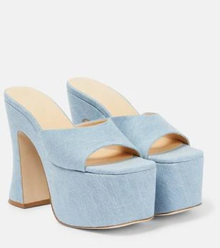 Magda Butrym | Denim platform mules