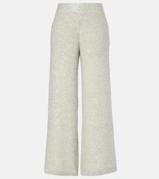 Brunello Cucinelli | Sequined wide-leg pants
