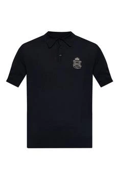 Dolce & Gabbana | Dolce & Gabbana Heraldic Patch Polo Shirt