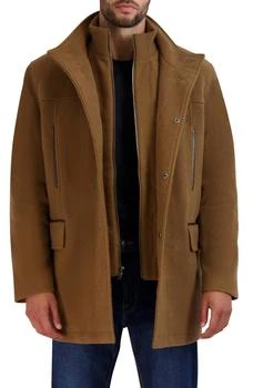 Plush Wool Blend Coat