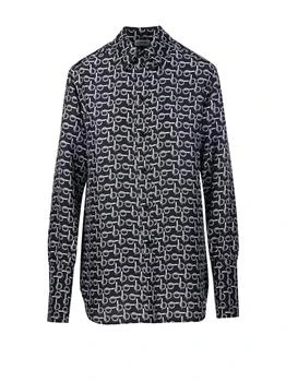 Burberry | Burberry B Jacquard Long Sleeved Shirt