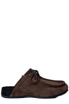 Dries Van Noten | Dries Van Noten Square Toe Slip On Shoes