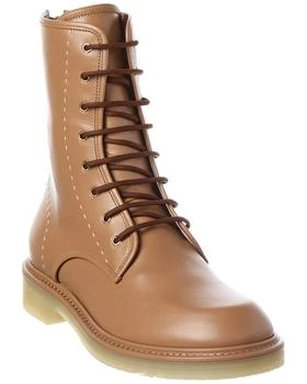 Max Mara | Urban Leather Combat Boot