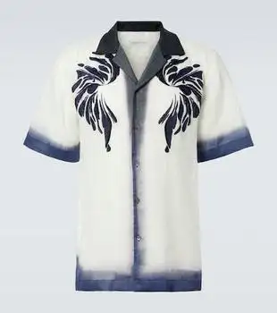 Dries Van Noten | Embroidered bowling shirt