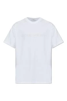 Givenchy | Givenchy	Logo Detailed Crewneck T-Shirt