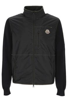 Moncler | Moncler Logo Patch Zip-Up Jacket