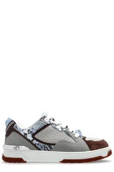 Versace | Versace Panelled Lace-Up Sneakers