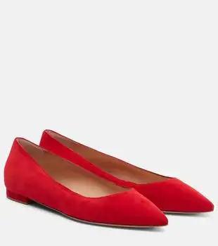 Gianvito Rossi | Suede ballet flats