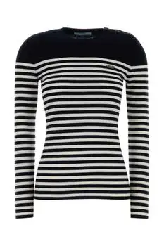 Prada | Prada Crewneck Striped Jumper