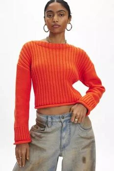 BDG Maria Boatneck Pullover Sweater
