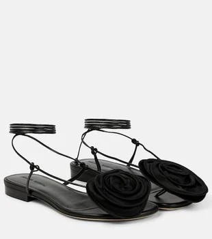 Magda Butrym | Appliqué leather sandals