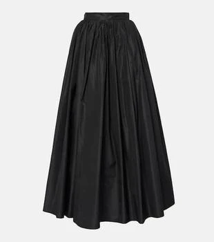 Dolce 
Gabbana | Gathered silk maxi skirt