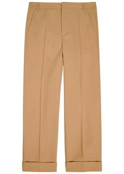 Valentino | Wool-gabardine trousers
