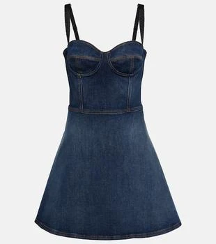 Dolce
Gabbana | Corset denim minidress