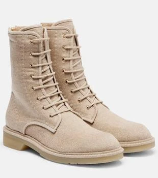 Max Mara | Baker cashmere combat boots