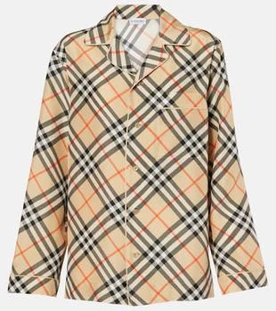 Burberry | Knitted silk top