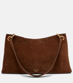 Prada | Etude Large suede shoulder bag