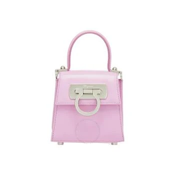 Salvatore Ferragamo | Ladies Pink Micro Iconic Top Handle Bag