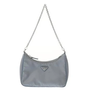 Prada | blue blue Nylon Shoulder Bag (Pre-Owned)