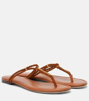 Tom Ford | Braided leather thong sandals