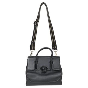 Versace | Palazzo Empire Handle Bag in Black Leather