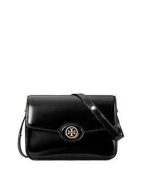 Tory Burch Robinson Spazzolato Leather Convertible Shoulder Bag