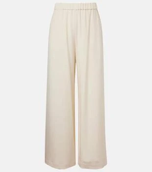 Max Mara | Bonn silk-blend wide-leg pants