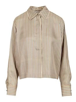 Max Mara | Max Mara Brama Striped Button-Up Shirt