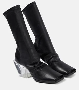 Rick Owens | Stretch leather ankle boots