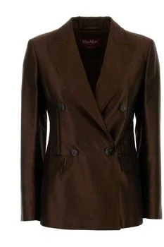 Max Mara Studio Peccati Double-Breasted Blazer