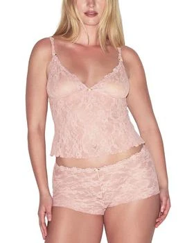 Stretch Floral Lace Camisole Set