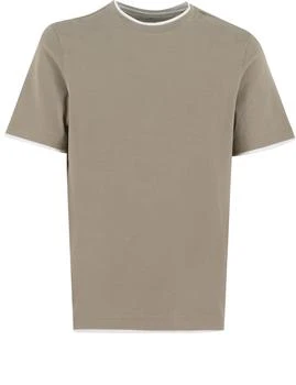 Brunello Cucinelli | Brunello Cucinelli Layered-Effect Crewneck T-Shirt