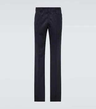 MAISON MARGIELA | Herringbone wool straight pants