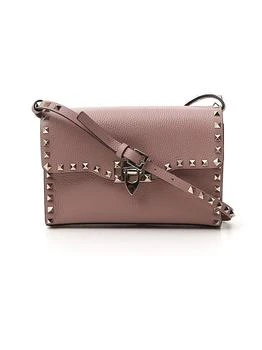Valentino | Valentino Garavani Rockstud Foldover Top Small Crossbody Bag