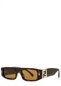 Fendi | Rectangle-frame sunglasses