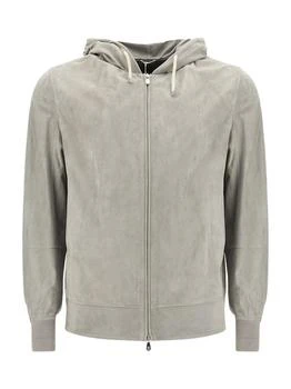 Brunello Cucinelli | Brunello Cucinelli Zip-Up Drawstring Hoodie