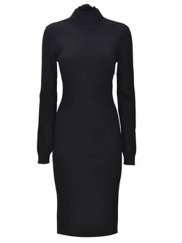 Givenchy | Givenchy Backless Long-Sleeved Dress