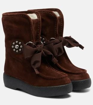 Valentino | Snowish suede ankle boots