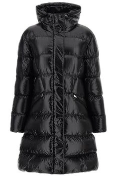 Moncler | Moncler Bellevue Funnel Neck Hooded Coat